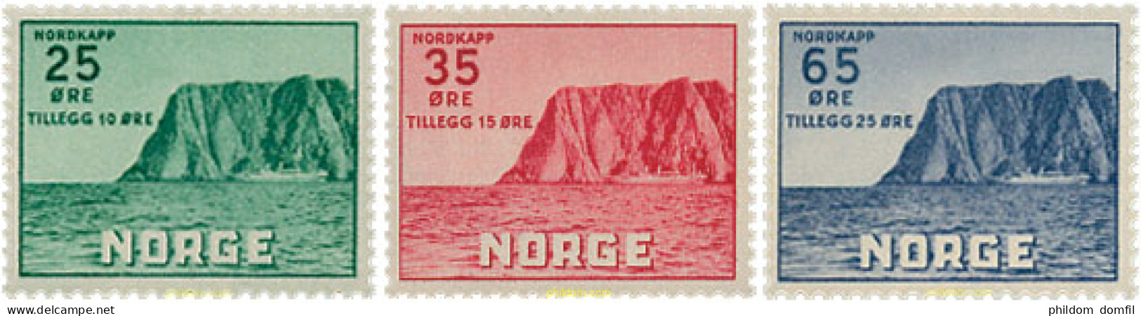 672762 HINGED NORUEGA 1957 PRO TURISMO - Used Stamps