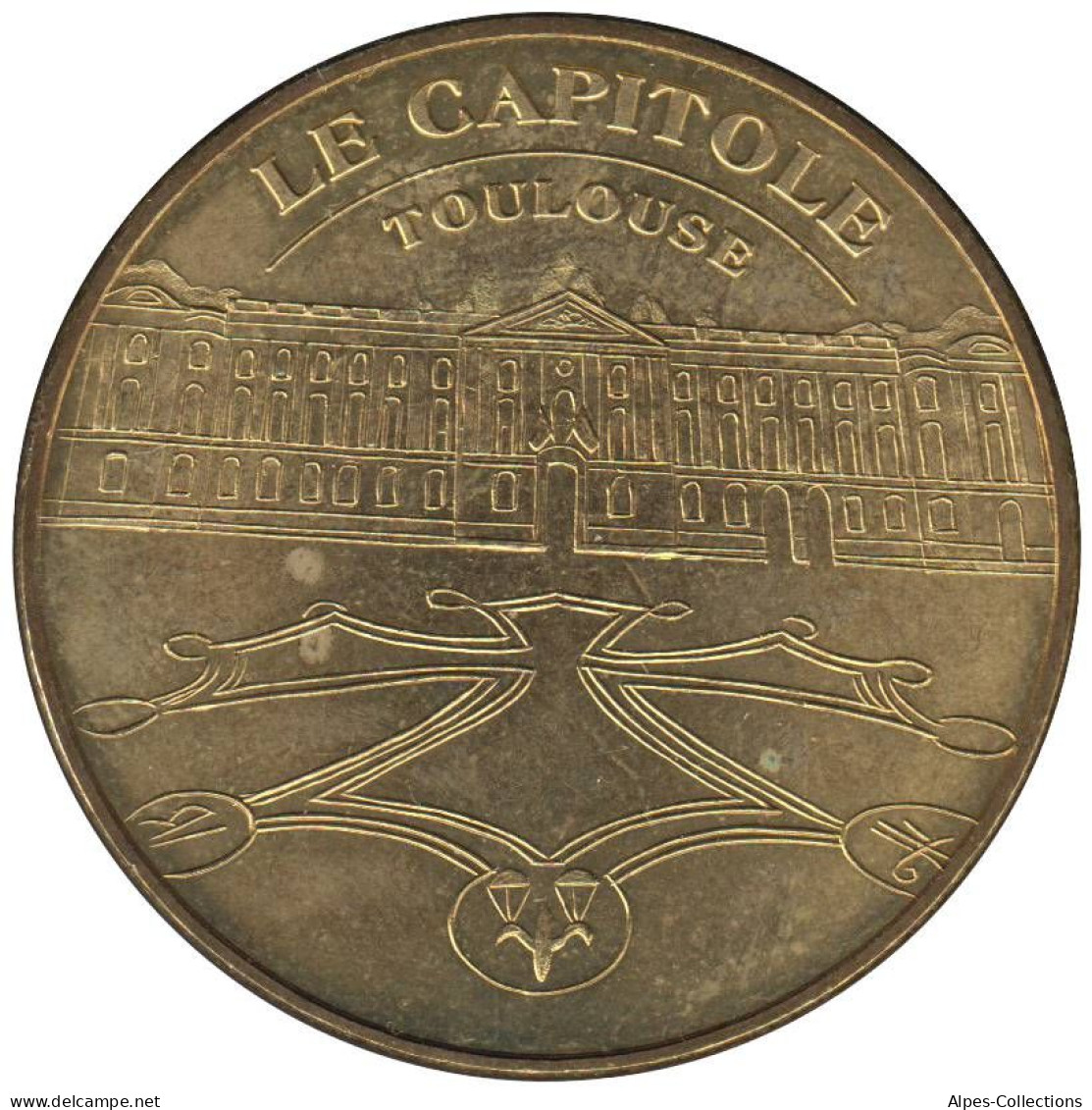 31-0478 - JETON TOURISTIQUE MDP - Toulouse - Le Capitole - 2015.2 - 2015