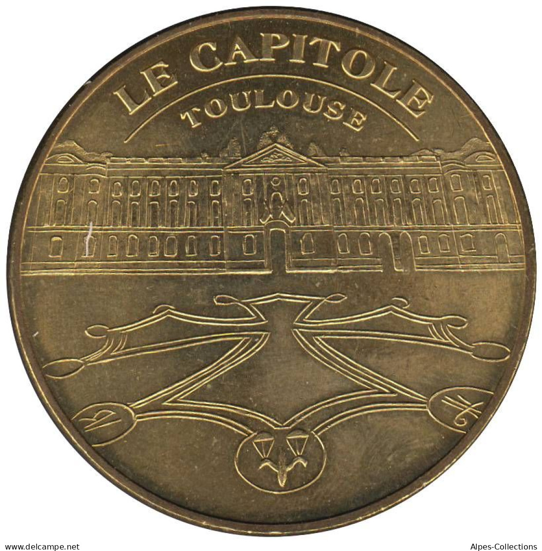 31-0478 - JETON TOURISTIQUE MDP - Toulouse - Le Capitole - 2015.3 - 2015