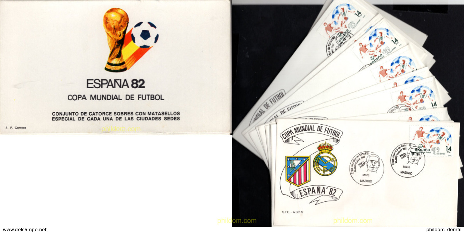 686119 MNH ESPAÑA 1982 COPA DEL MUNDO DE FUTBOL. ESPAÑA-82 - Unused Stamps