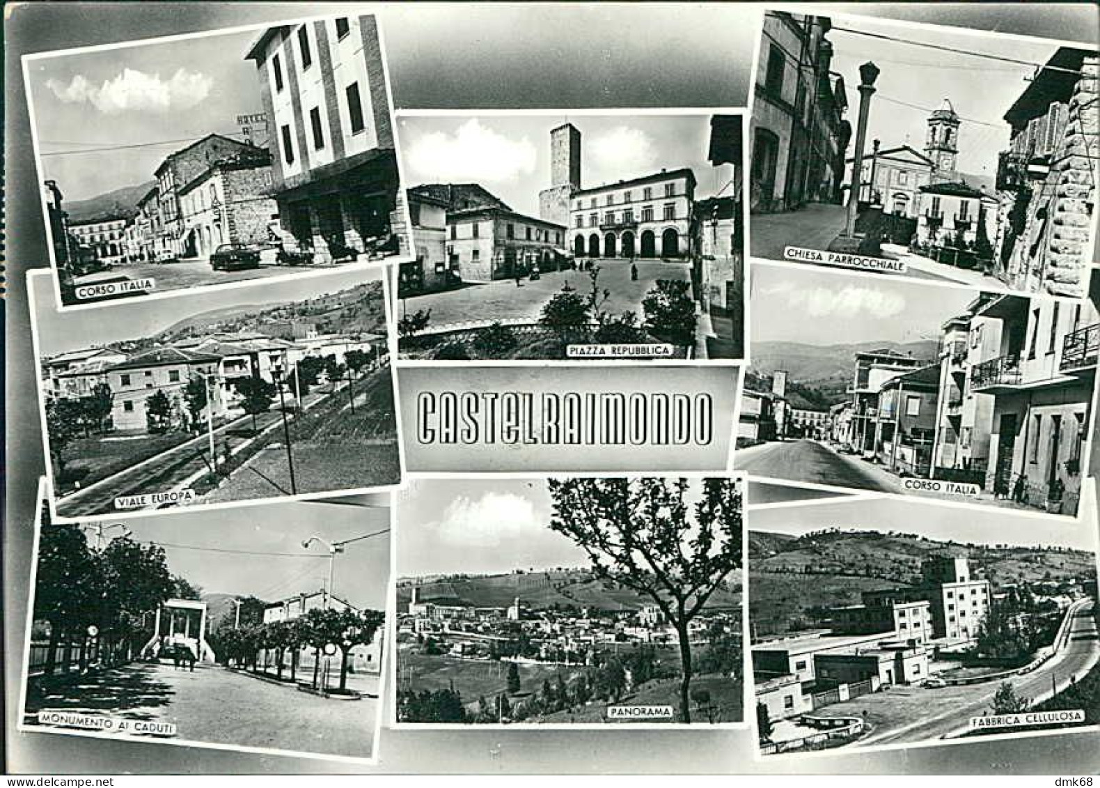 CASTELRAIMONDO ( MACERATA ) VEDUTINE - EDIZIONE VENANZA GIANCHE' - SPEDITA - 1960s (20639) - Macerata