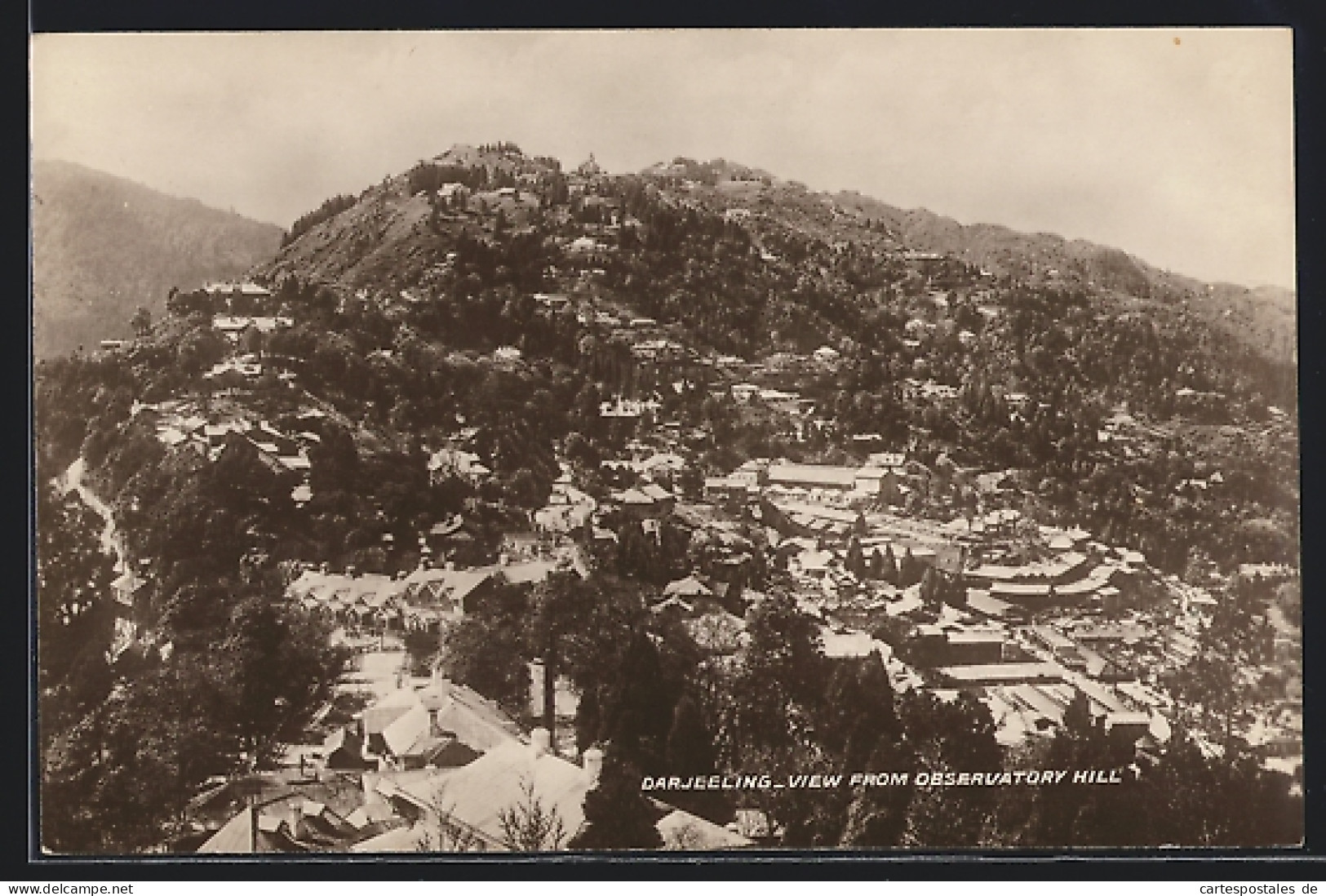 AK Darjeeling, View From Observatory Hill  - India