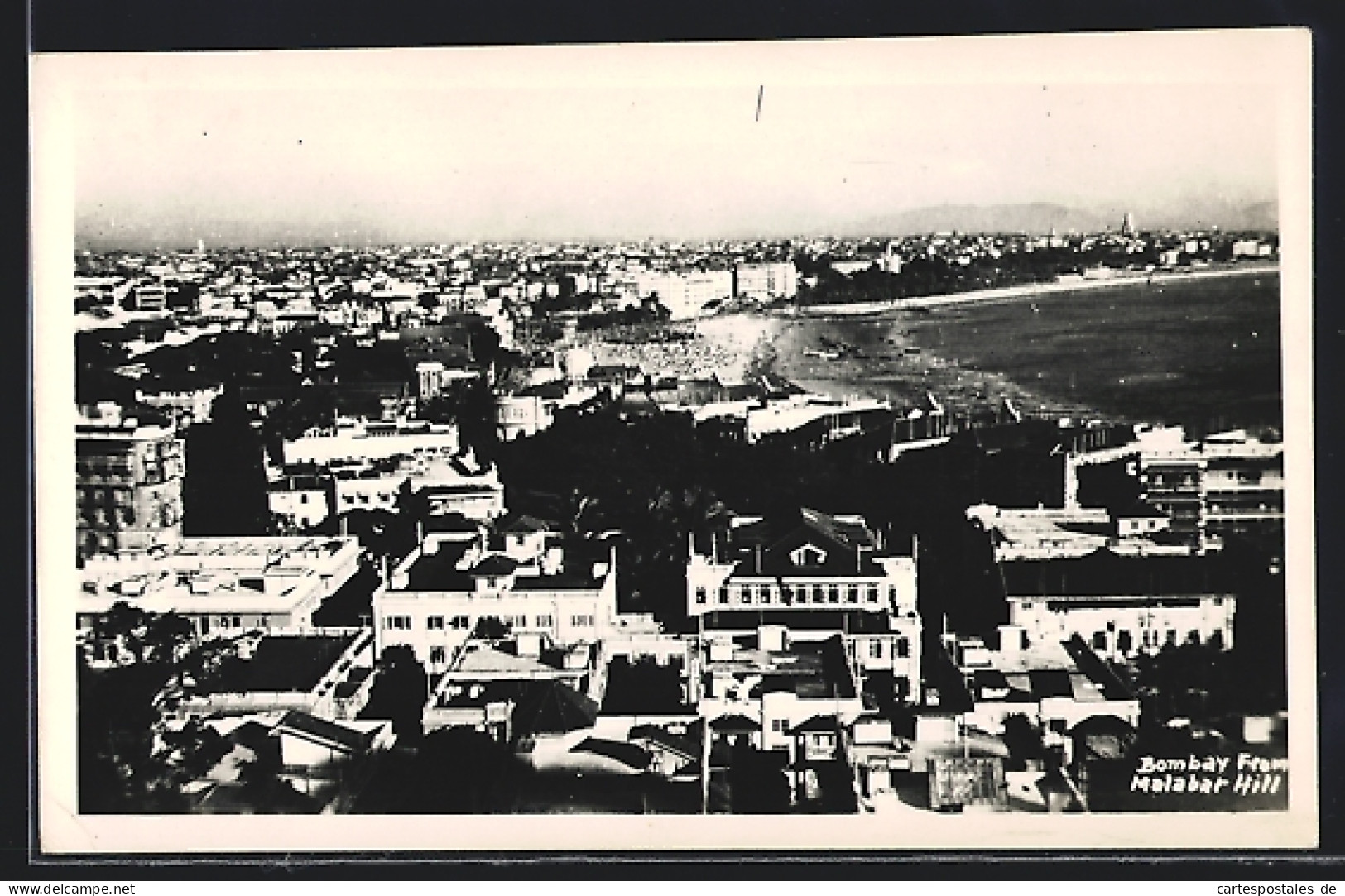 AK Bombay, View From Malabar Hill  - India