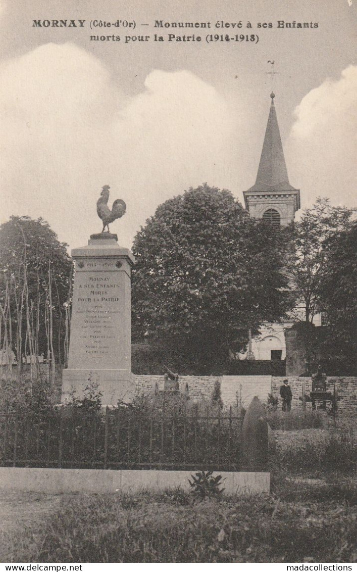 Mornay  (21 - Côte D'Or) Monument Aux Morts - Other & Unclassified