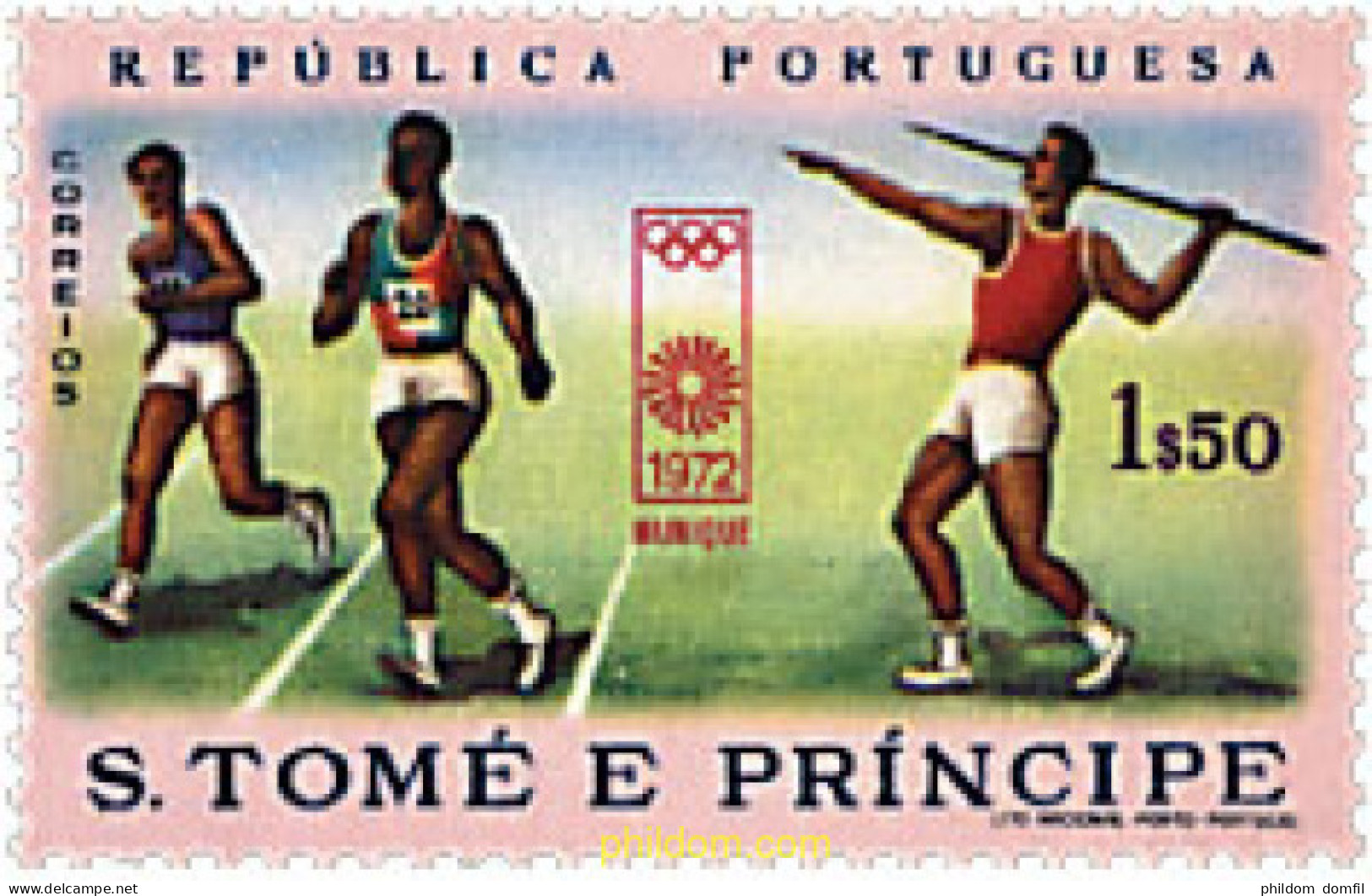 27692 MNH SANTO TOME Y PRINCIPE 1972 20 JUEGOS OLIMPICOS VERANO MUNICH 1972 - St. Thomas & Prince