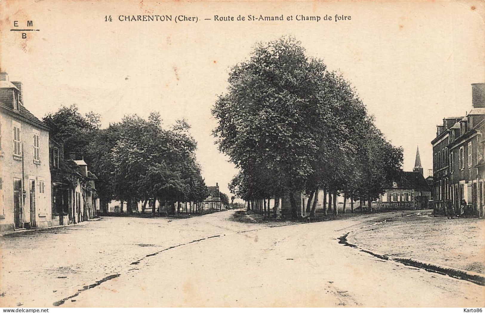 Charenton * La Route De St Amand Et Le Champ De Foire - Otros & Sin Clasificación