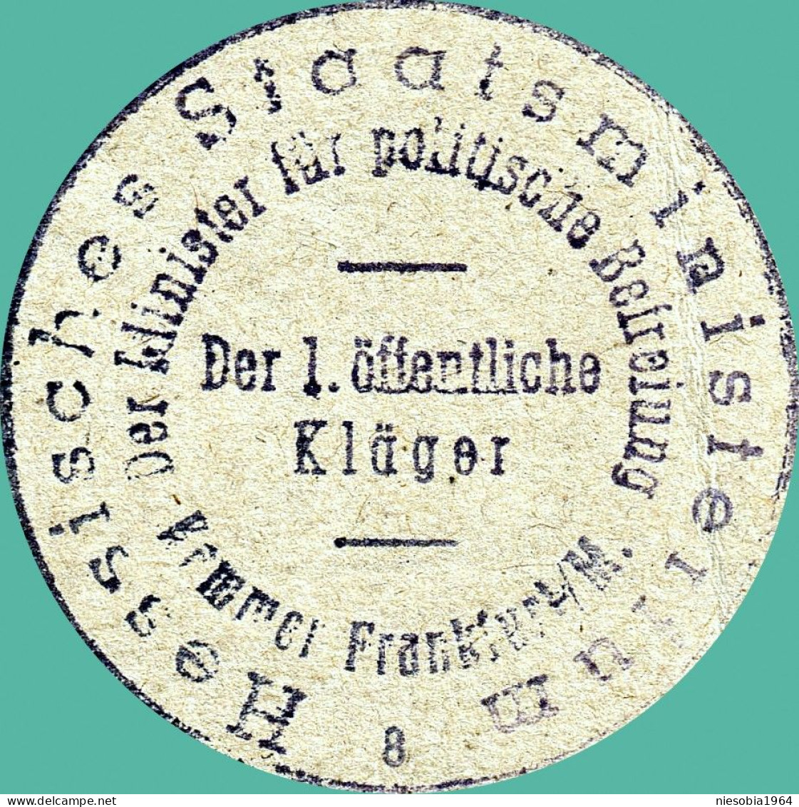 Post Document Releasing The German Karl Schwarz From Any Responsibility For German Nazism And War Crimes. 6 VI 1947 - Lettres & Documents