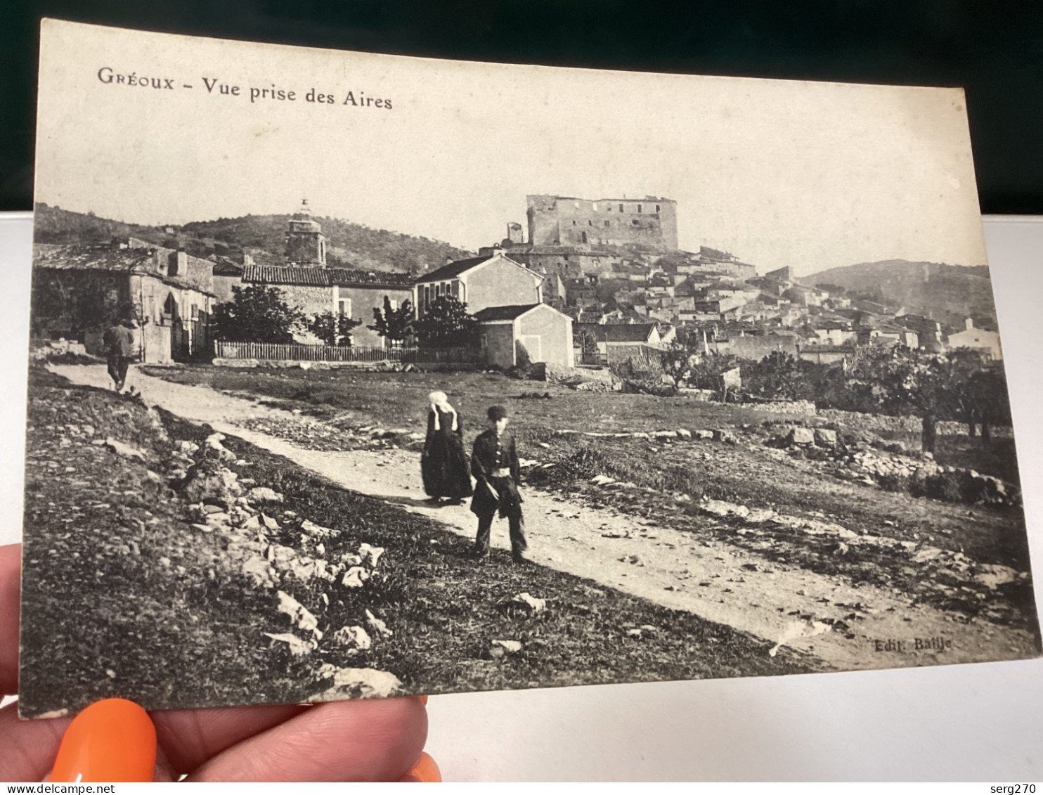 GREOUX ( 04 ) - Vue Générale Prise Des Aires Cure De Cogolin - Gréoux-les-Bains