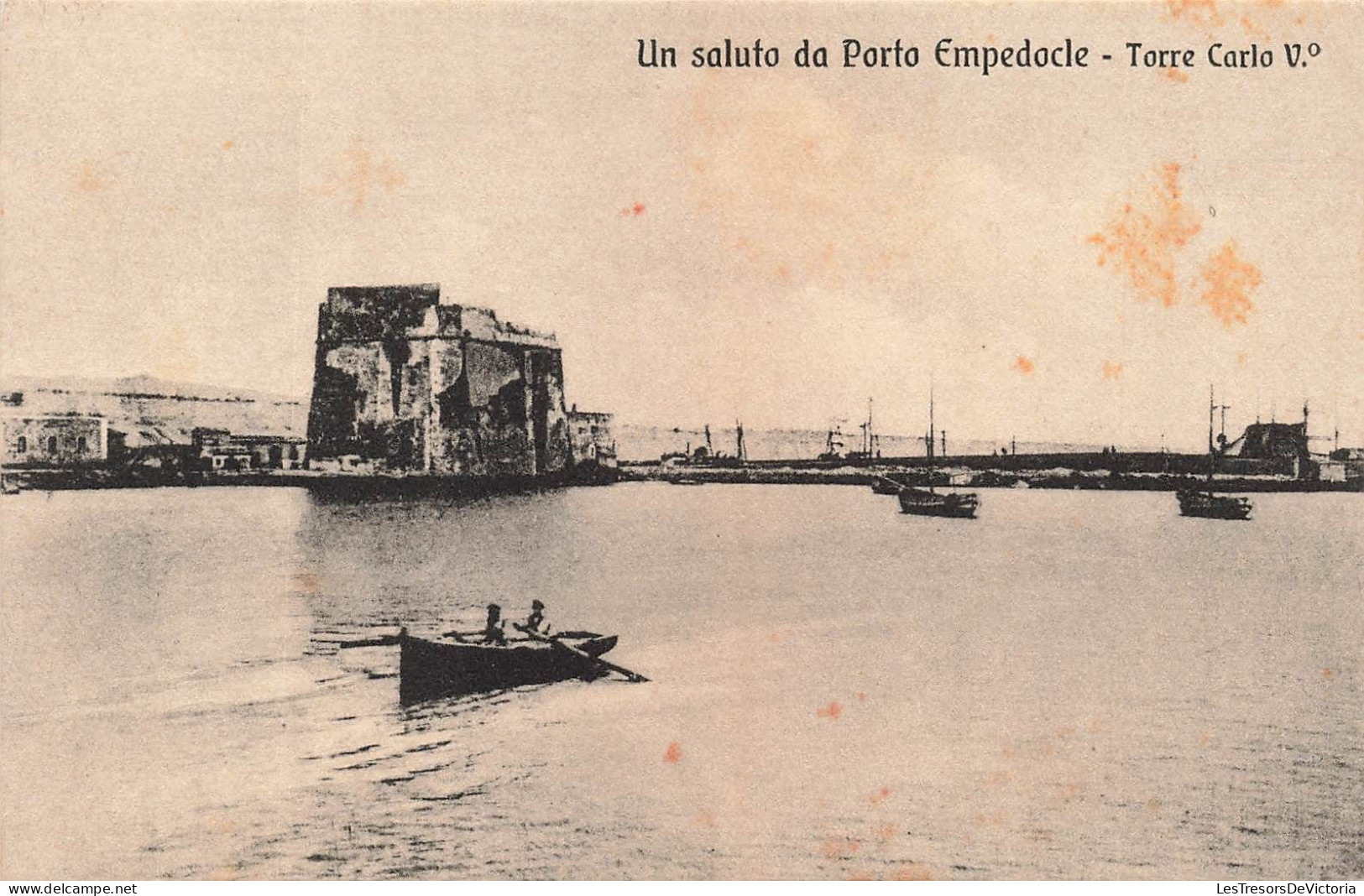 ITALIE - Porto Empedocle - Torre Carlo V - Carte Postale - Agrigento