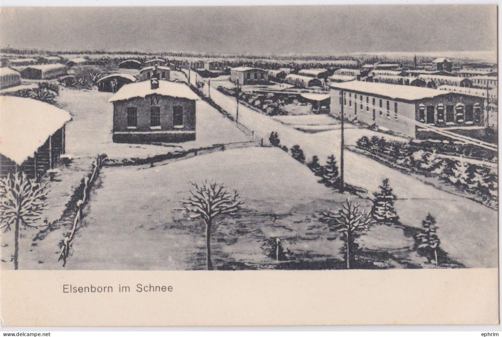 Elsenborn Im Schnee - Elsenborn (camp)