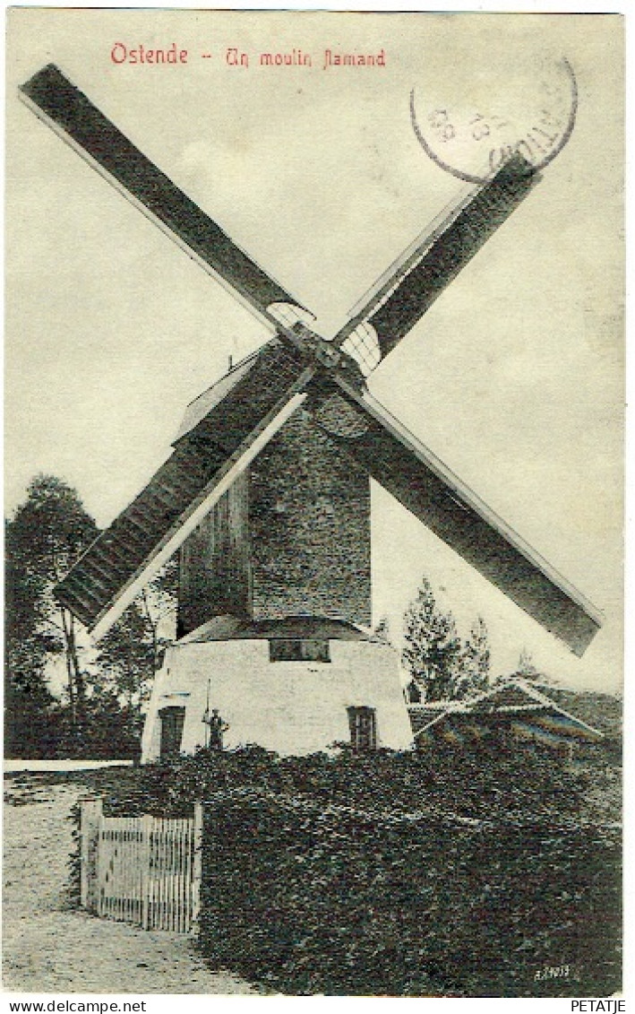 Ostende , Moulin - Oostende