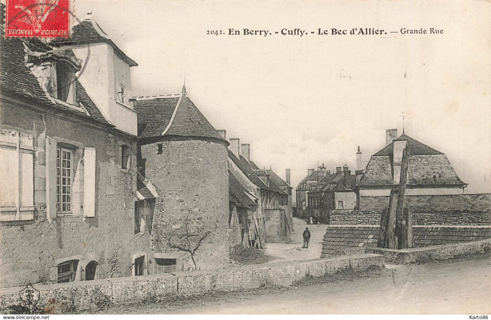 Cuffy * Le Bec D'allier * Grande Rue Du Village - Otros & Sin Clasificación