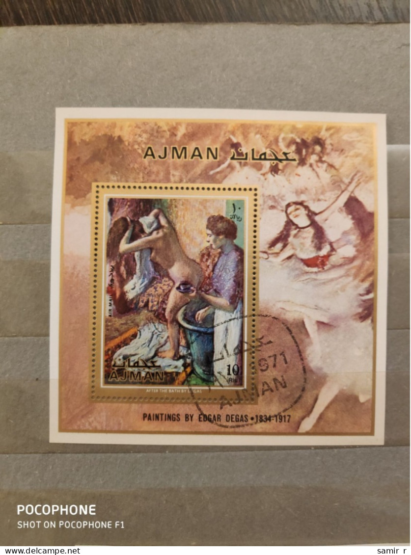 1971	Ajman	Paintings 6 - Ajman
