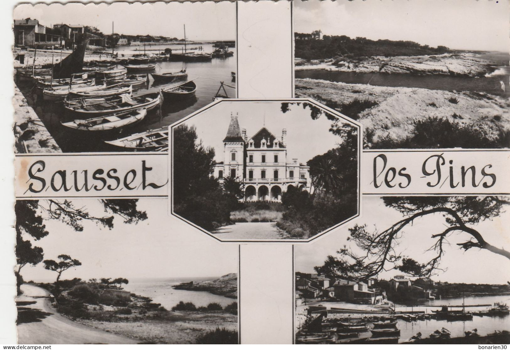 CPSM 13  SAUSSET LES PINS SOUVENIR MULTIVUES - Sonstige & Ohne Zuordnung