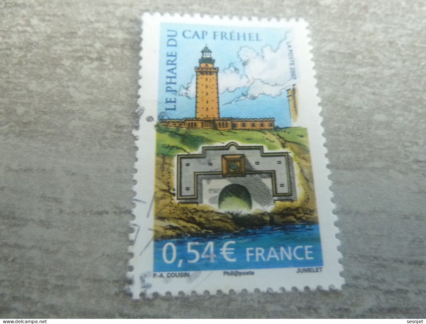 Phare Du Cap Fréhel (1846-1950) - 0.54 € - Yt 4112 - Multicolore - Oblitéré - Année 2007 - - Leuchttürme