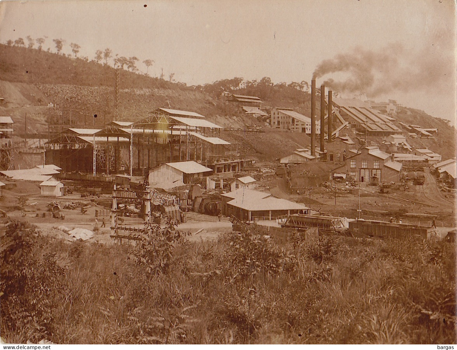 Photo Afrique Congo Usine Et Mine De Panda Likasi Katanga UMHK - Africa