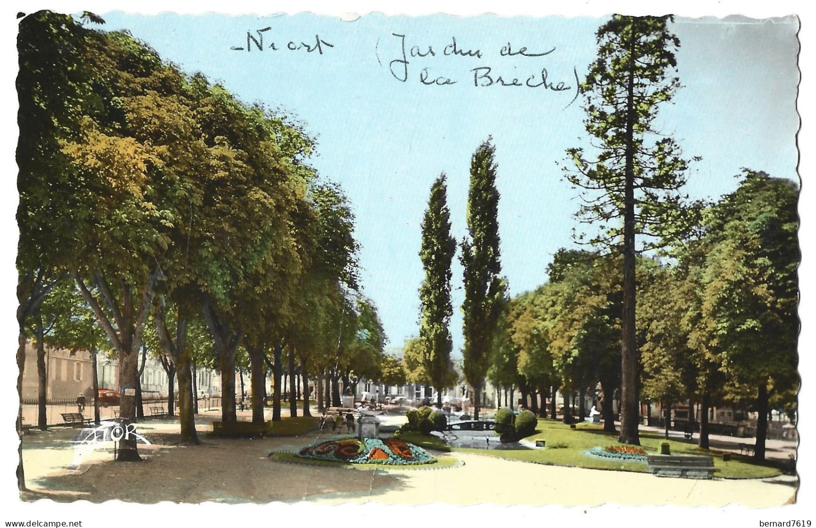 79 Niort -  Jardin De La Breche - Niort