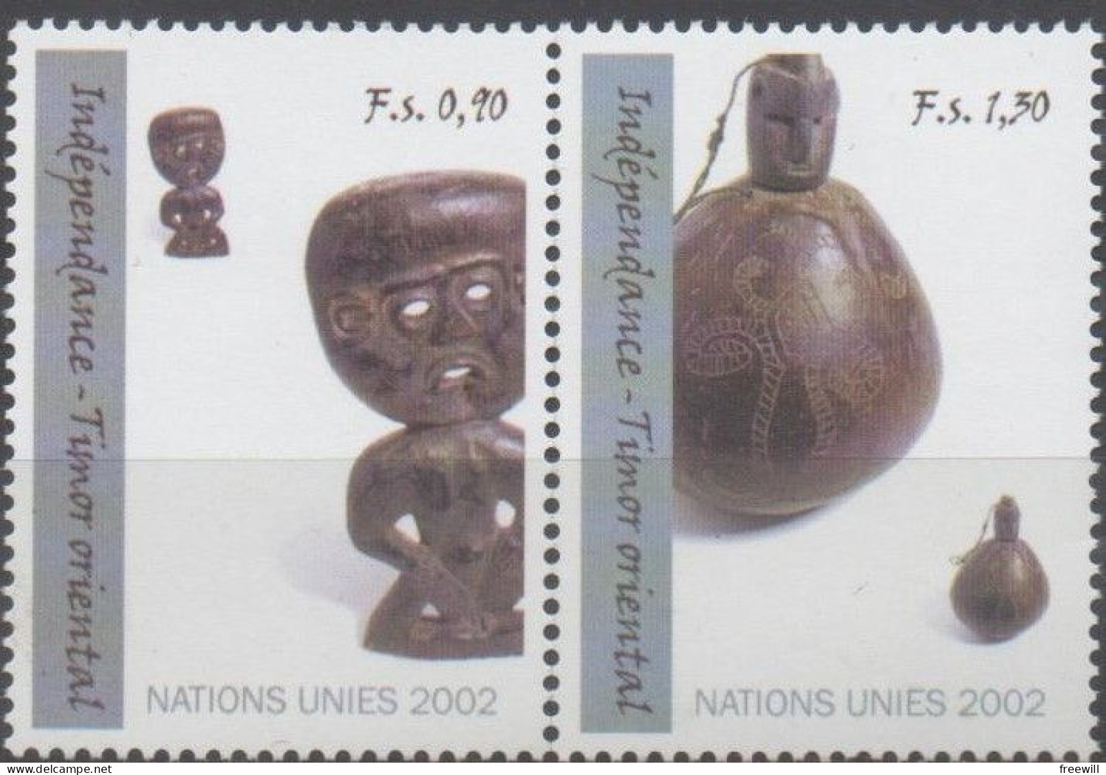 Nations Unies United Nations  Indépendance Du Timor 2002 XXX - Unused Stamps