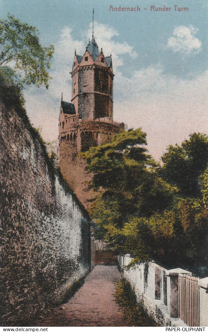 5470 ANDERNACH, Runder Turm, Verlag Stengel - Andernach