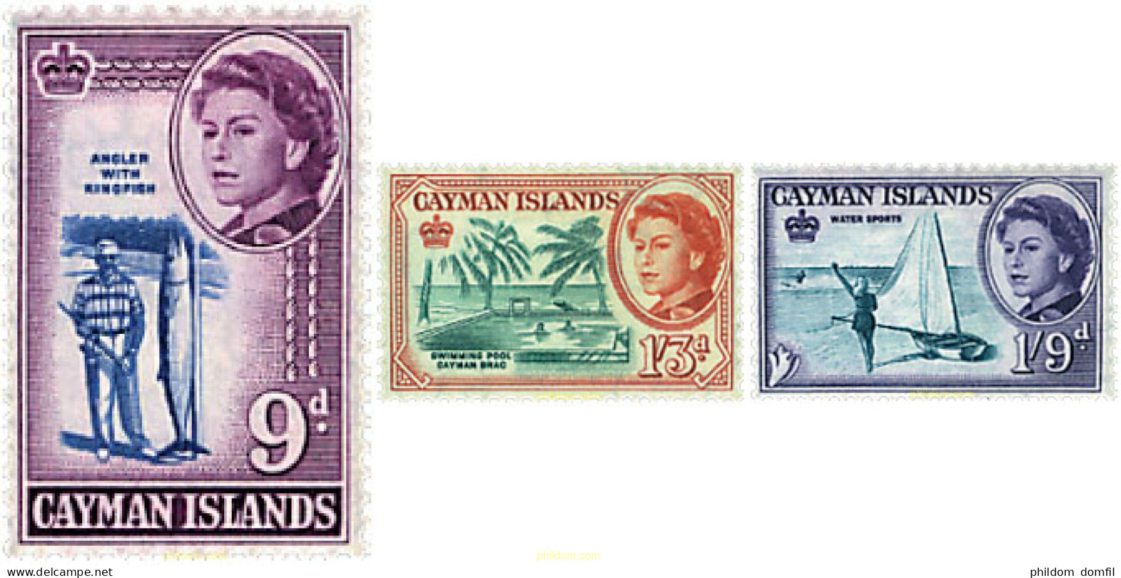 723746 MNH CAIMAN Islas 1962 REINA ELISABETH II - Cayman (Isole)