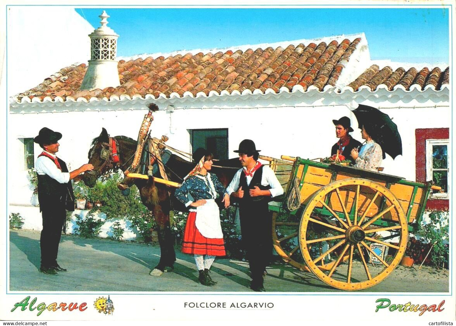 Algarve - Folclore Algarvio, Costumes  (2 Scans) - Faro