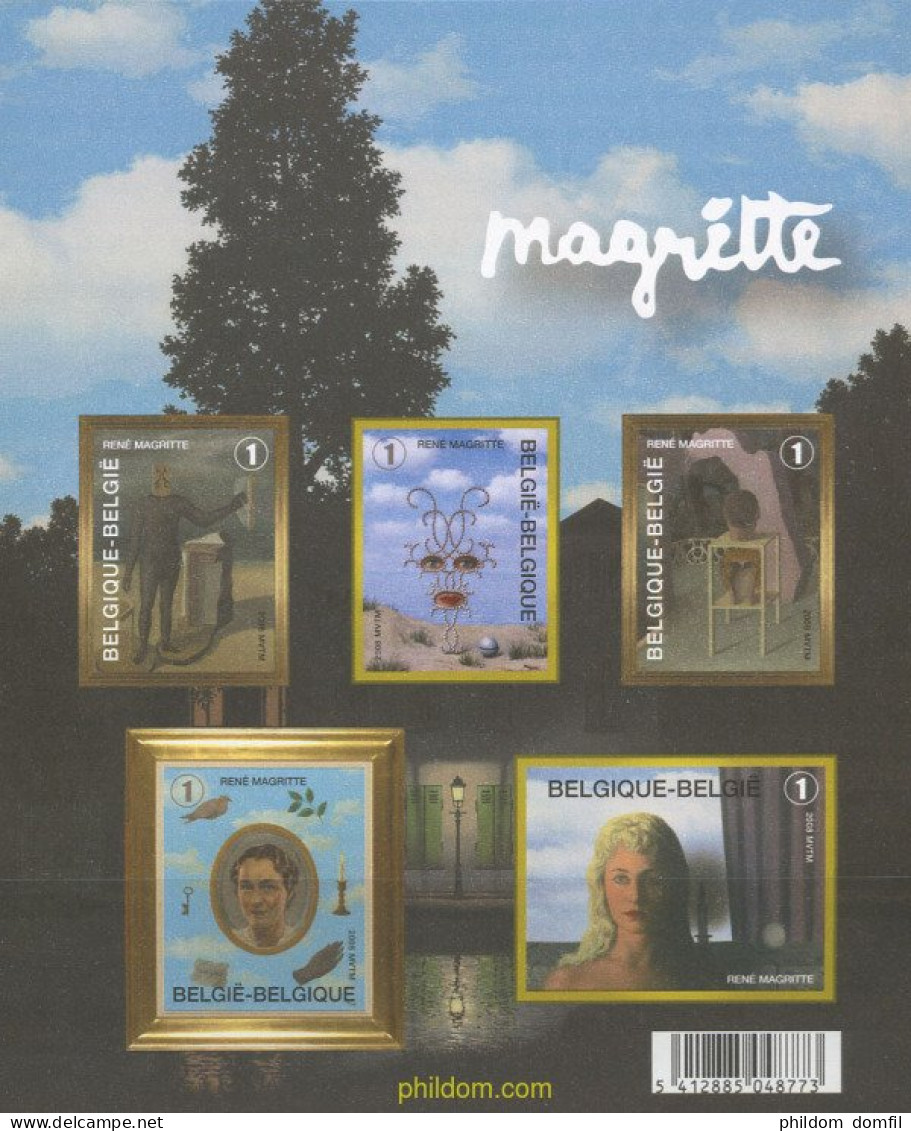 268105 MNH BELGICA 2008 RENE MAGRITTE, PINTOR - Other & Unclassified