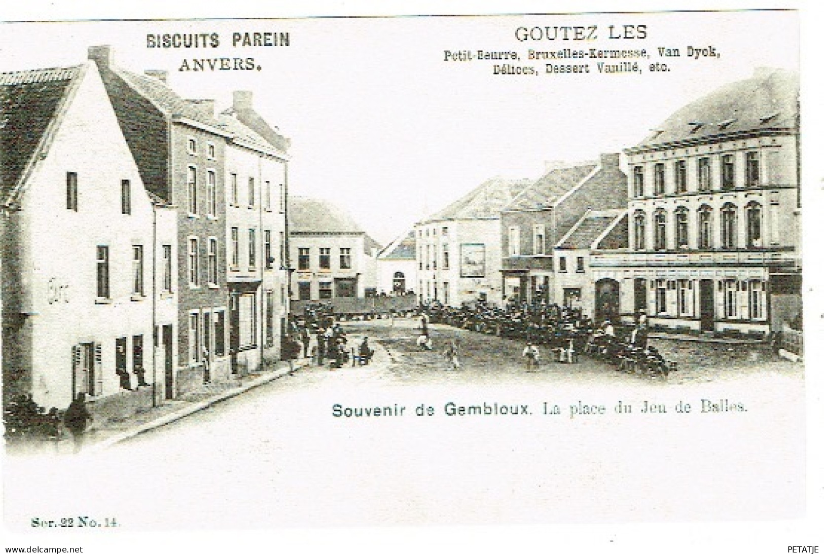 Gembloux , Place Du Jeu De Balles - Gembloux