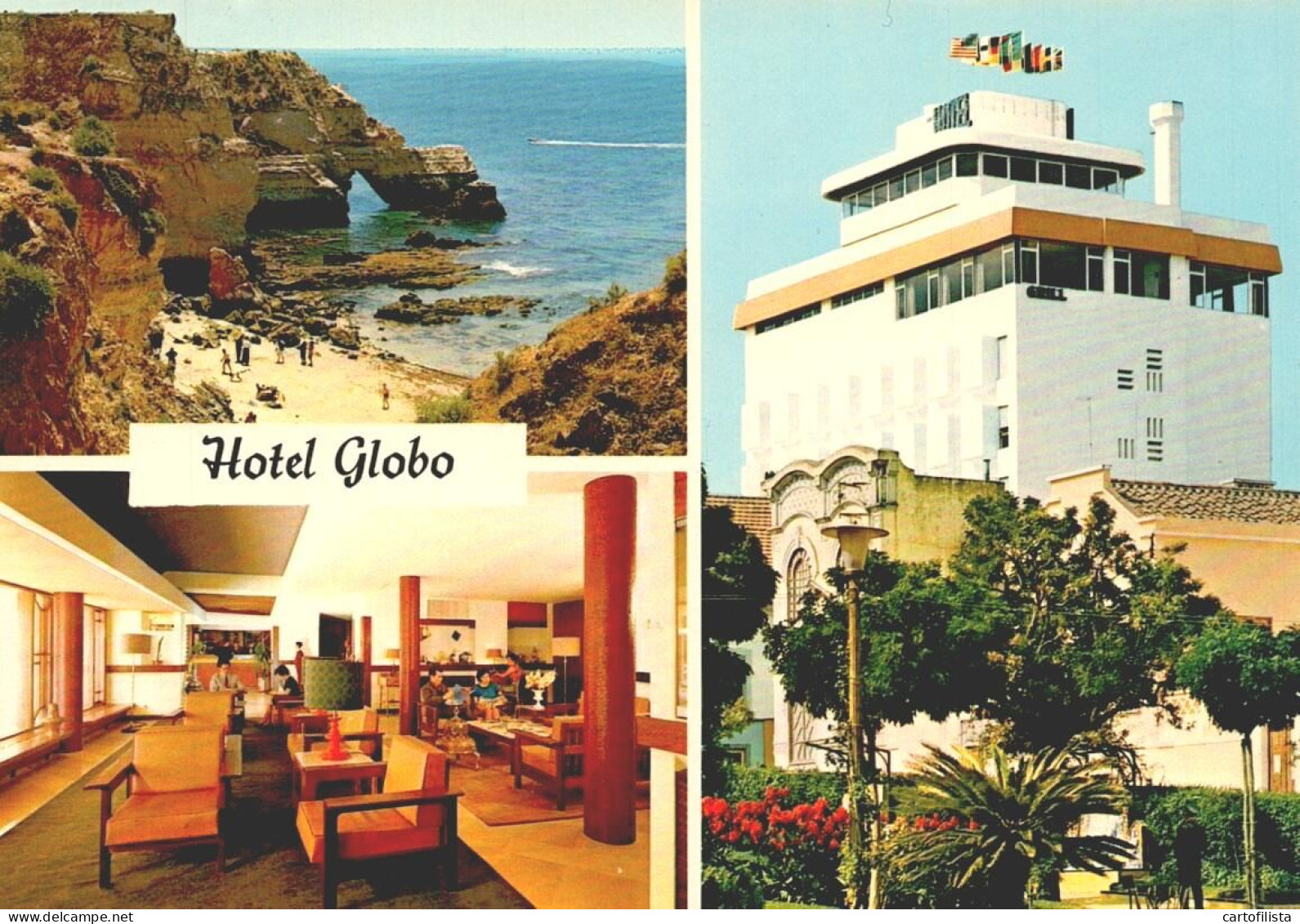 PORTIMÃO, Algarve - Hotel Globo  (2 Scans) - Faro