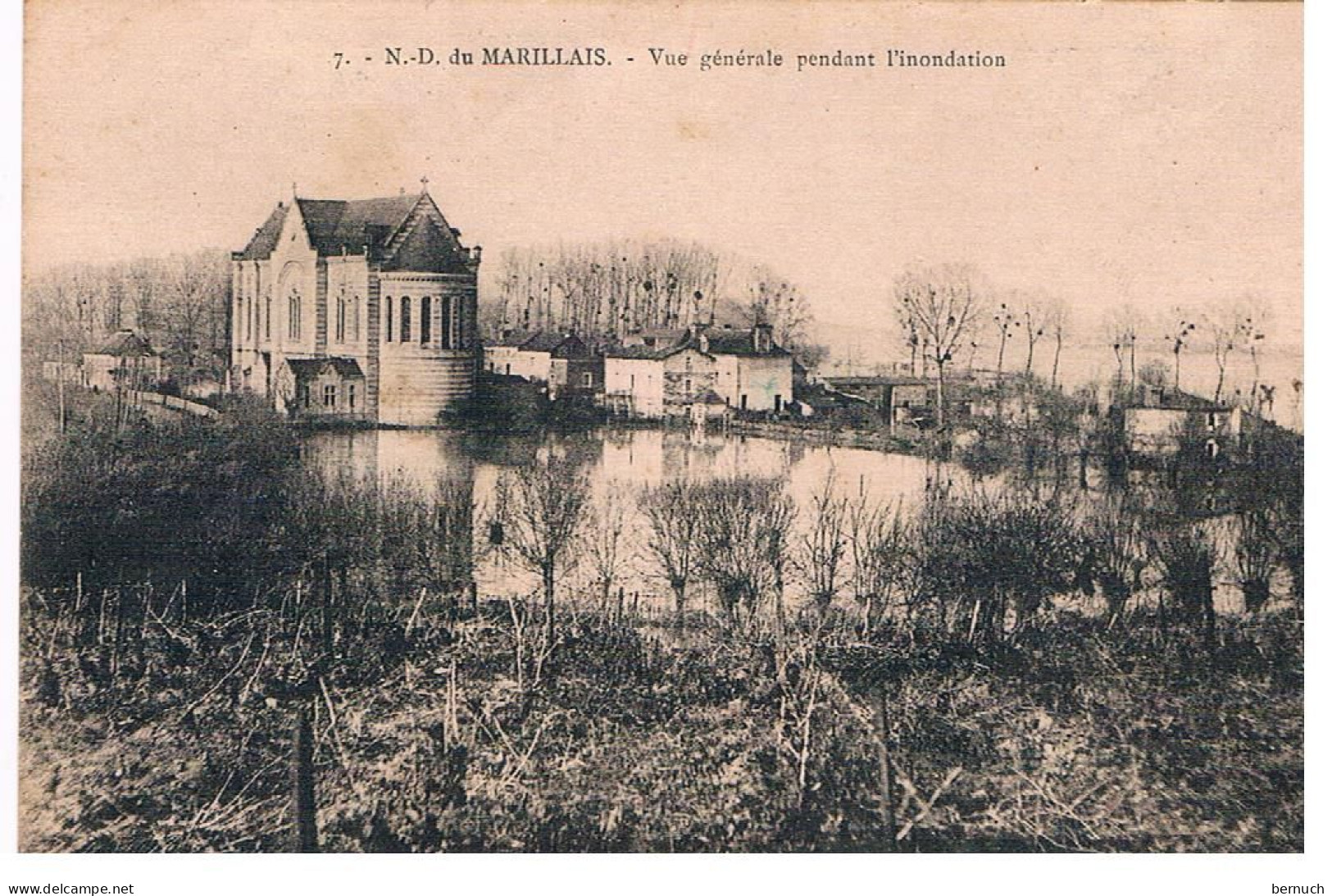 CPA N D DU MARILLAIS  Inondation - Sonstige & Ohne Zuordnung