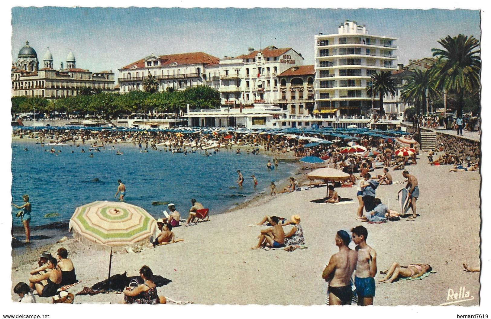 83 Saint Raphael -  La Plage - L'hotel Continental , L'hotel Beau Sejour Et La Cigale - Saint-Raphaël