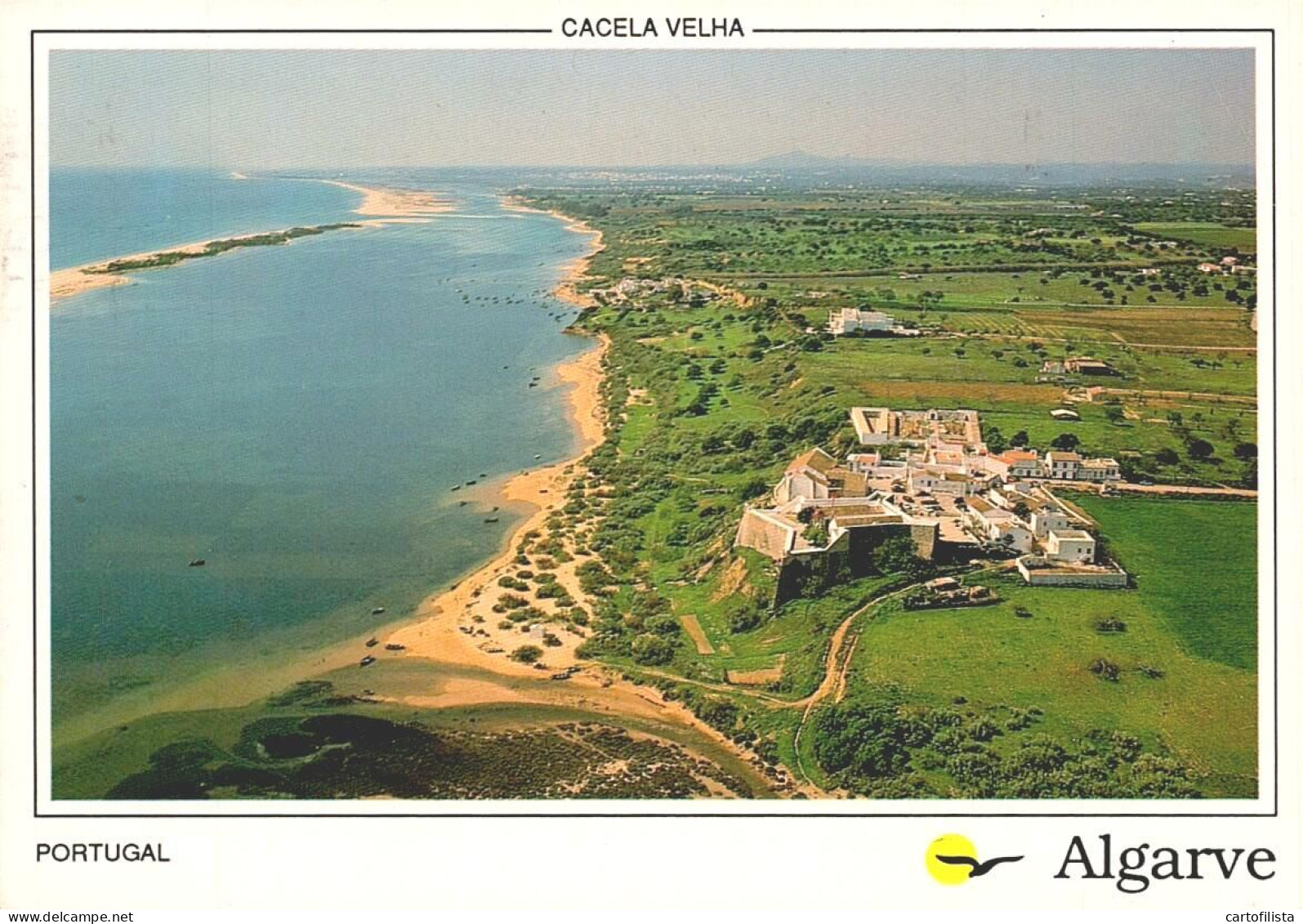CACELA VELHA - Vista Aérea  (2 Scans) - Faro