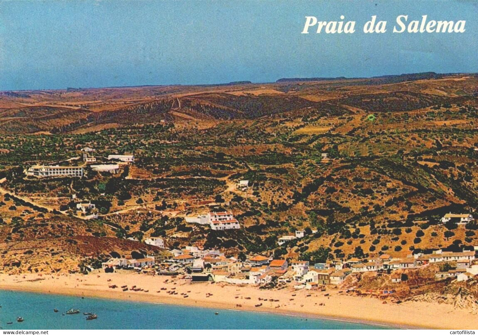 PRAIA DA SALEMA - Vista Aérea  (2 Scans) - Faro