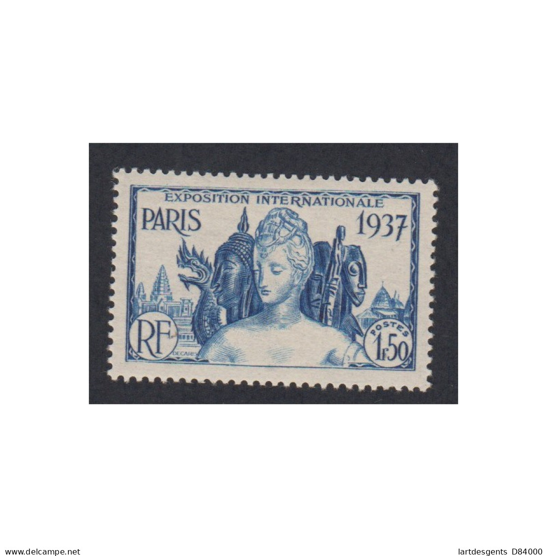 Colonies AEF - 1937- Timbres N°27 à N°32 Et 32a, Bloc Expo Neufs* Cote 179 Euros, Lartdesgents.fr - Briefe U. Dokumente