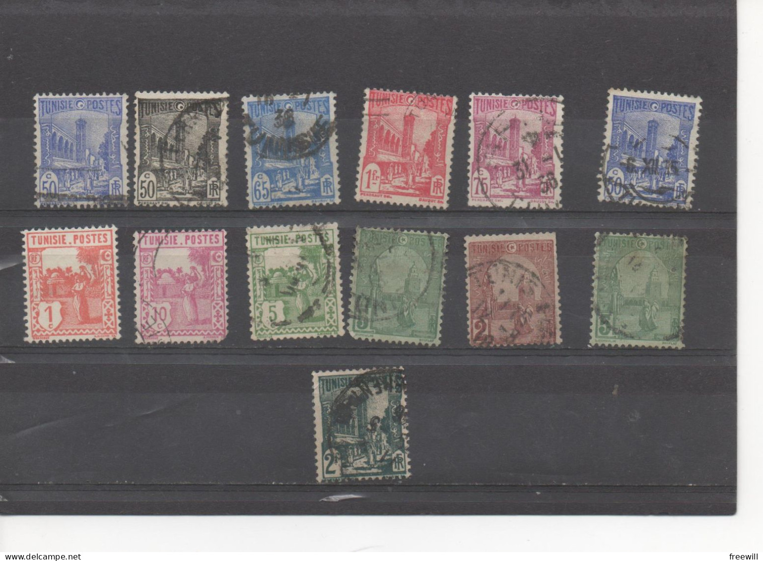 Tunisie Timbres Divers - Various Stamps -Verschillende Postzegels - Oblitérés