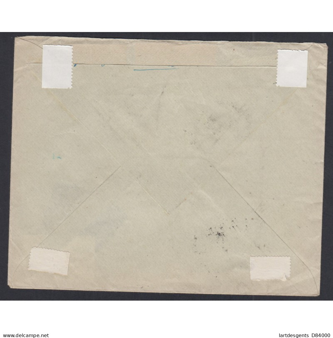 Colonies - Lettre Cachet Brazzaville AEF  1945, Lartdesgents.fr - Briefe U. Dokumente