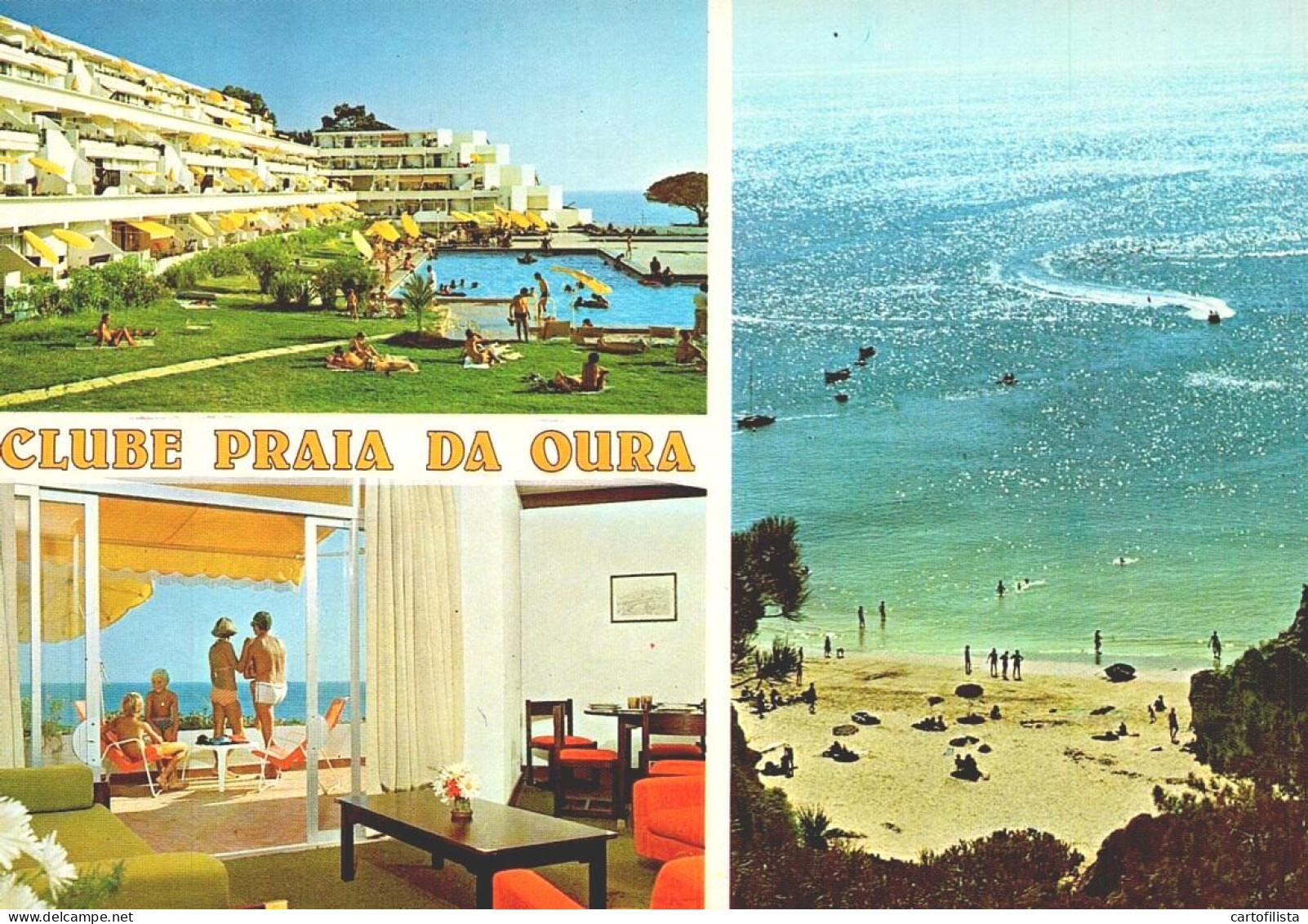 ALBUFEIRA - Clube Praia Da Oura   (2 Scans) - Faro