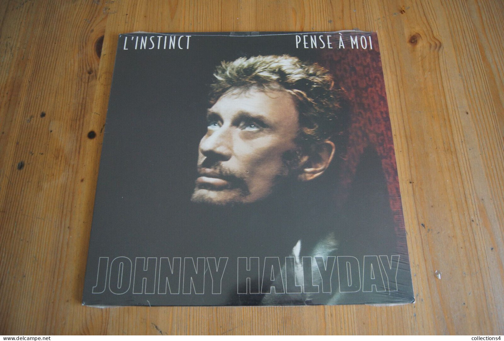 JOHNNY HALLYDAY L INSTINCT MAXI 45T NUMEROTEE NEUF SCELLE 2003 - 45 Rpm - Maxi-Single