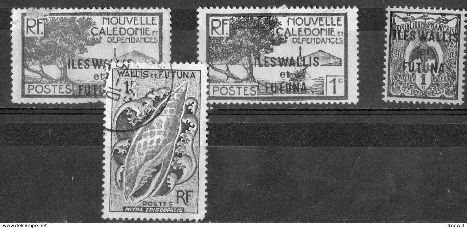 Wallis Et Futuna  Timbres Divers - Various Stamps -Verschillende Postzegels - Oblitérés