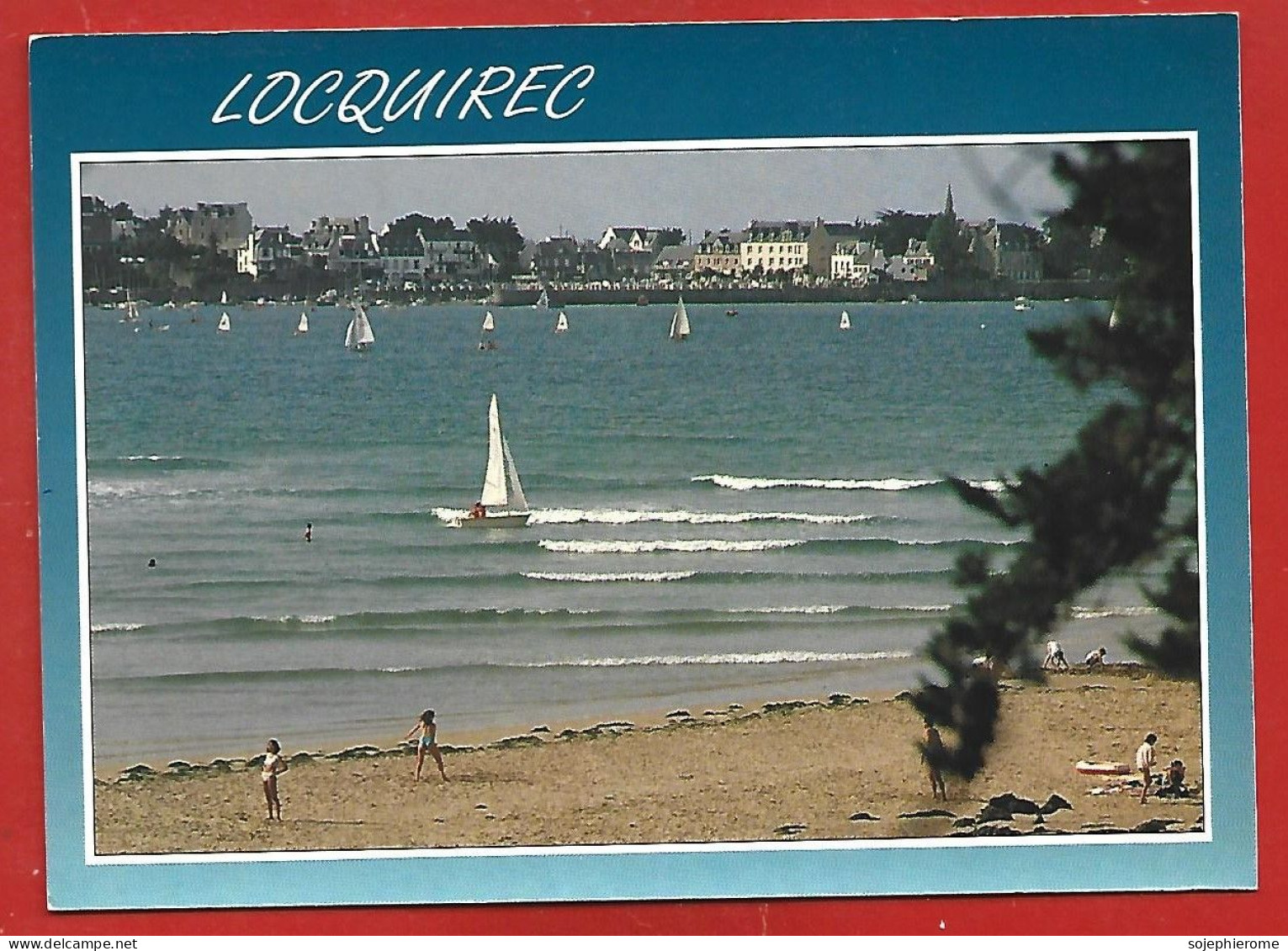 Locquirec (29) Le Fond De La Baie 2scans - Locquirec