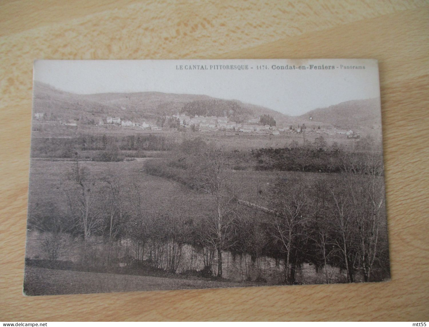 CANTAL CONDAT EN FENIERS VUE GENERALE - Condat