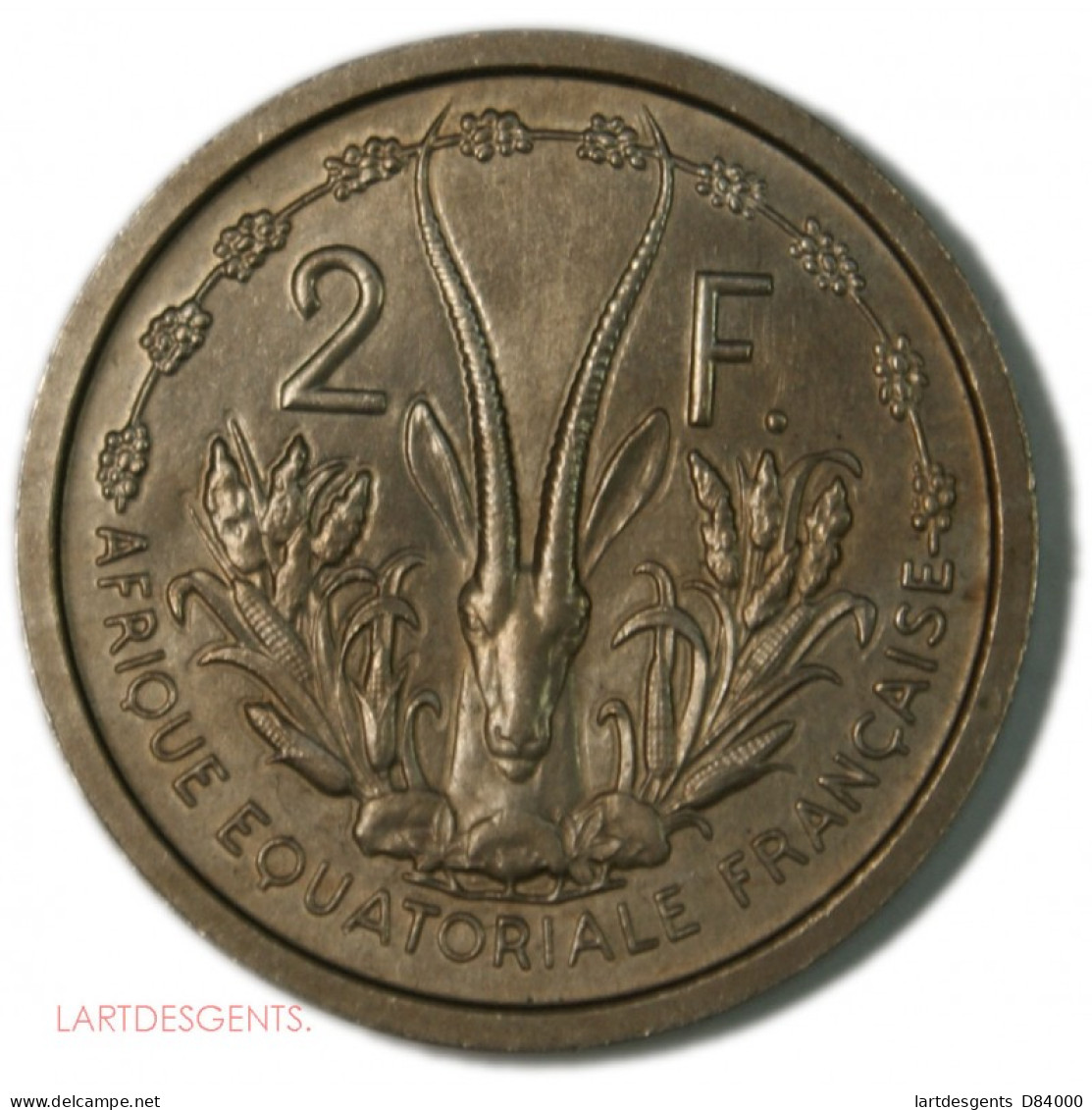 ESSAIS Colonie AEF, 1franc Et 2 Francs 1948, FDC, Lartdesgents.fr - Essays & Proofs