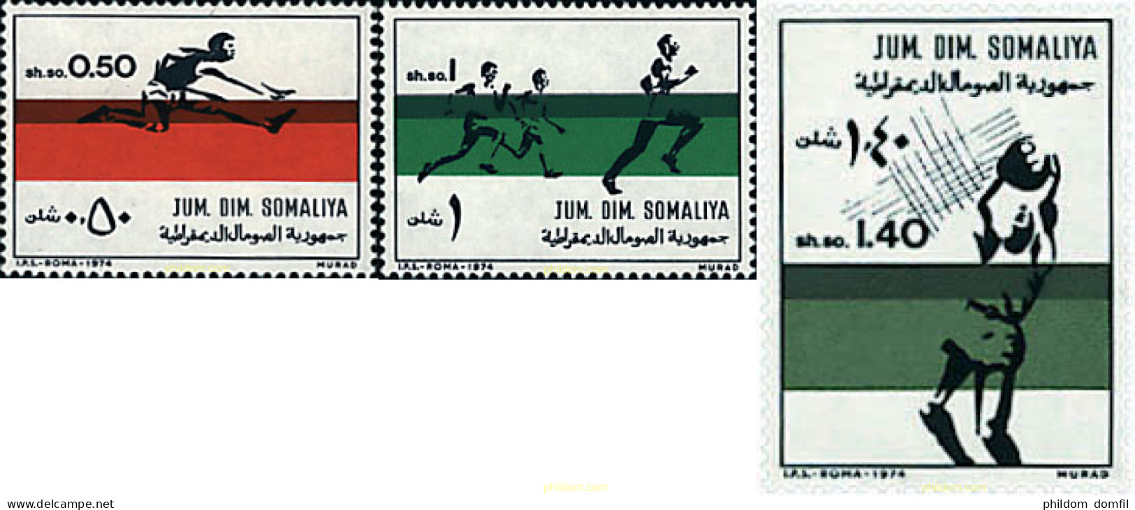 52699 MNH SOMALIA 1974 DEPORTES - Somalië (1960-...)