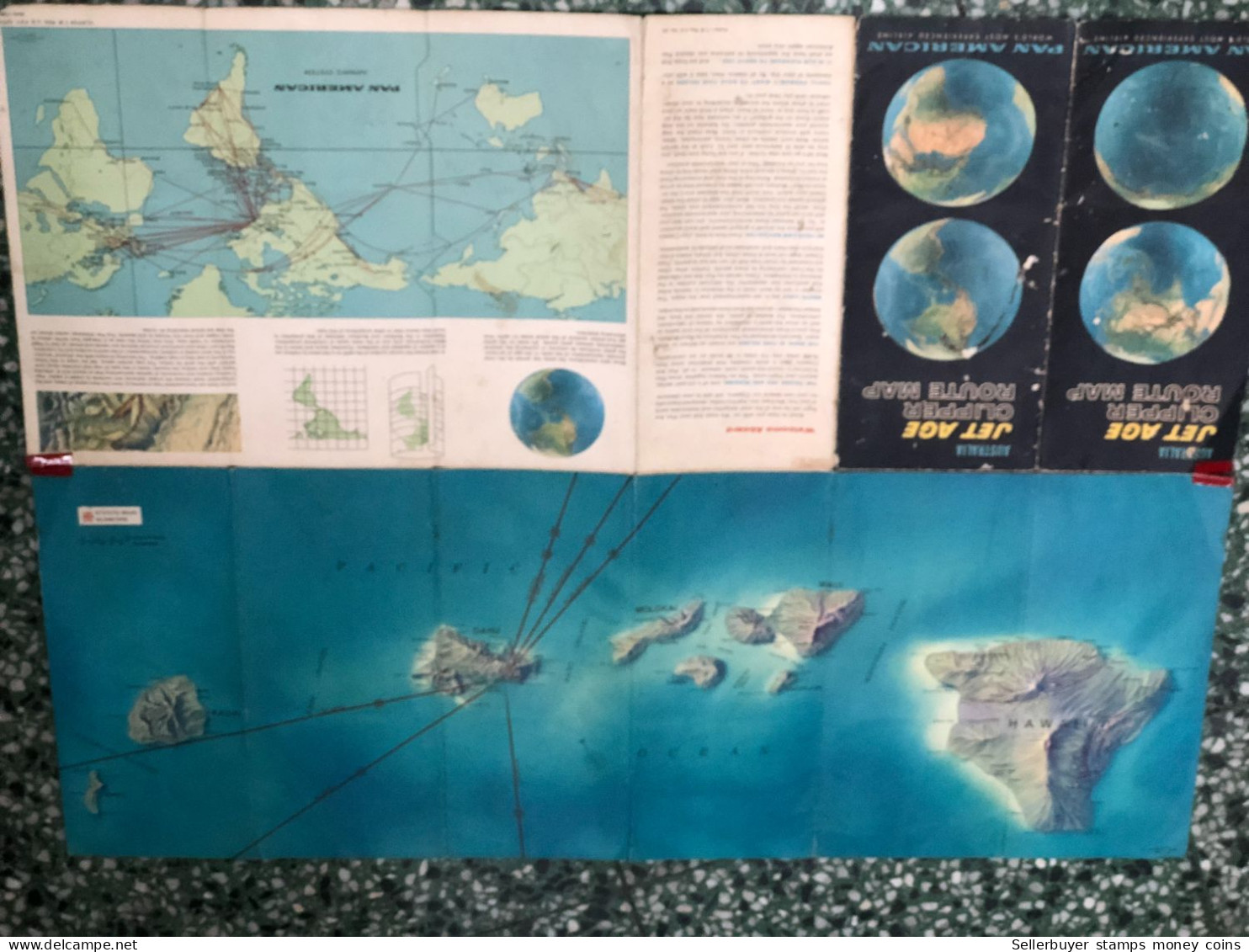 World Maps Old-australia Before 1975-1 Pcs - Topographische Karten