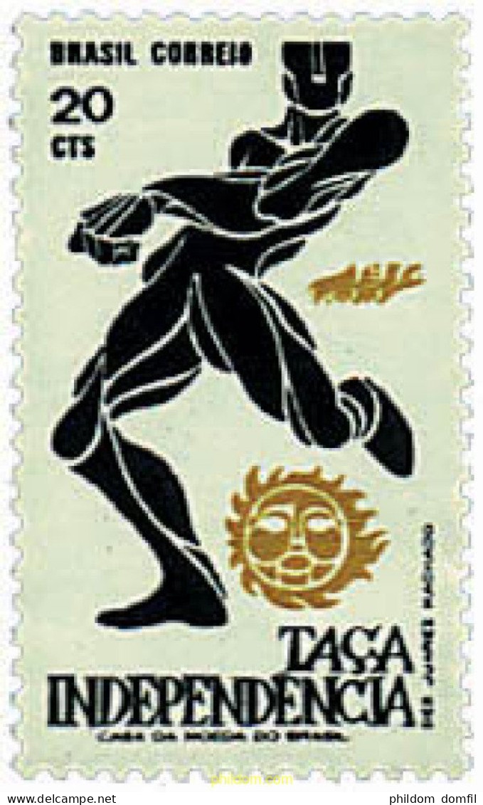 206178 MNH BRASIL 1972 150 ANIVERSARIO DE LA INDEPENDENCIA - Unused Stamps