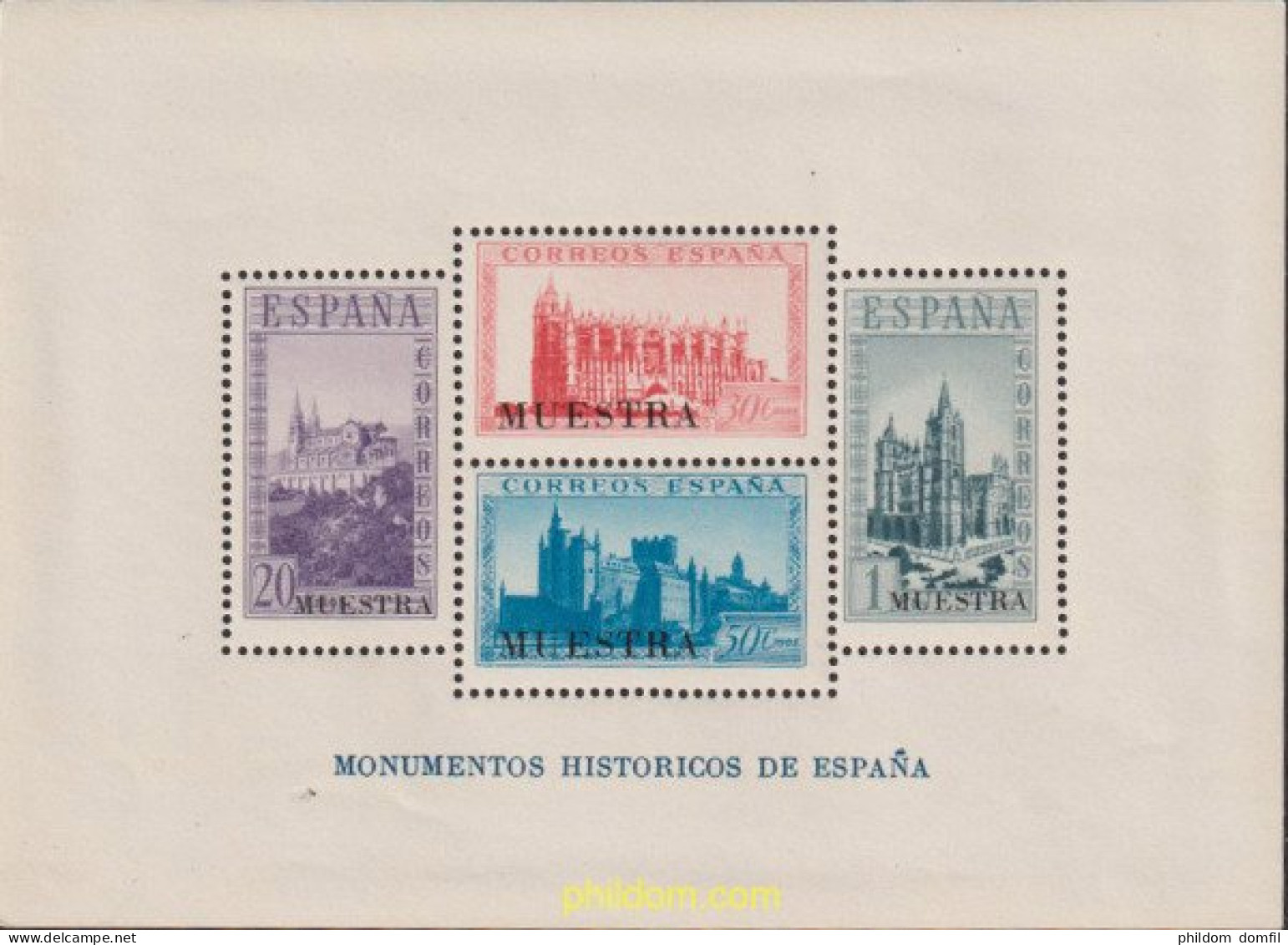 625592 MNH ESPAÑA 1938 MONUMENTOS HISTORICOS - Ongebruikt