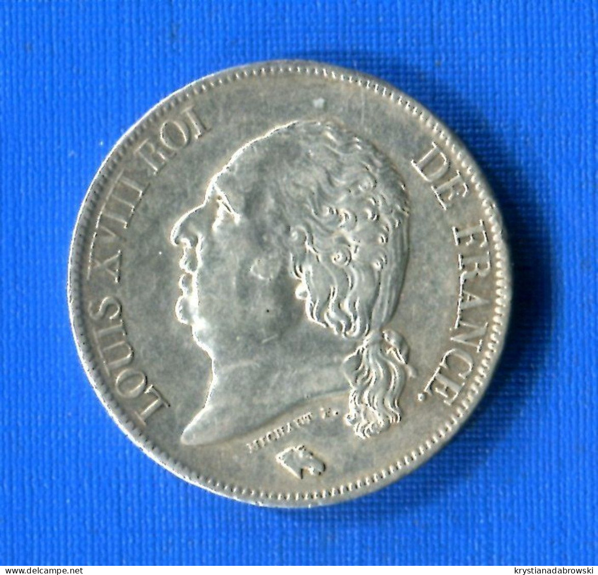 France Louis 18 5Fr 1818 A, Ex 86265 TTB+ - 5 Francs