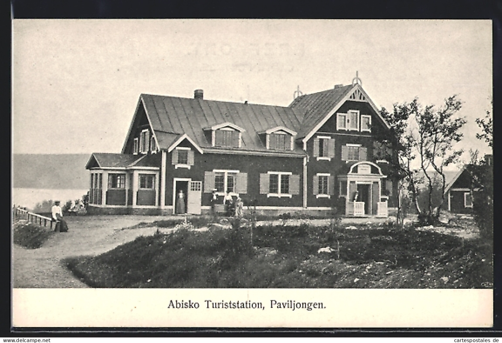 AK Abisko, Turiststation, Paviljongen  - Suède