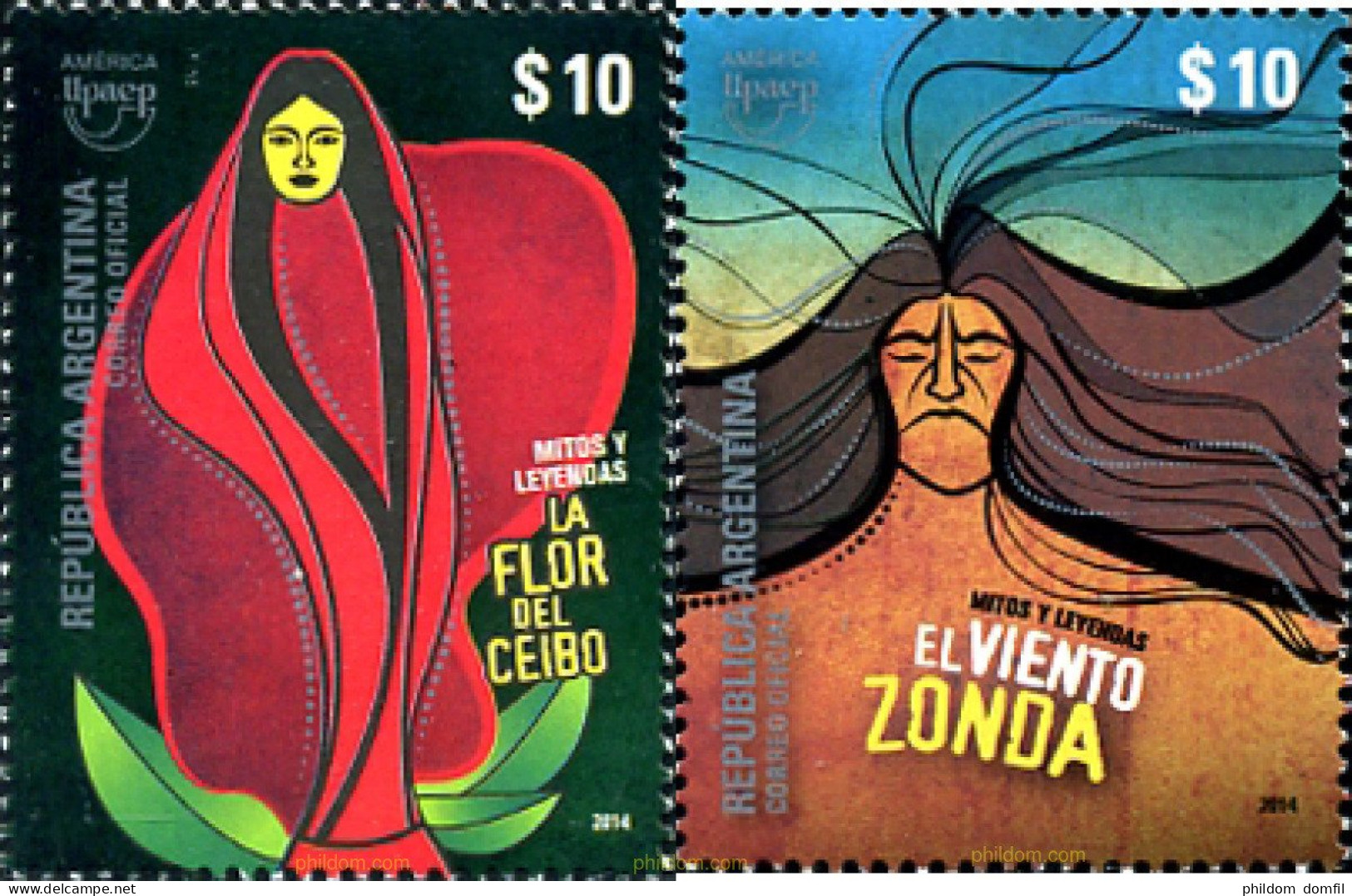 324527 MNH ARGENTINA 2014 AMERICA UPAEP -2014 -PROCEDERES Y LIDERES - Unused Stamps