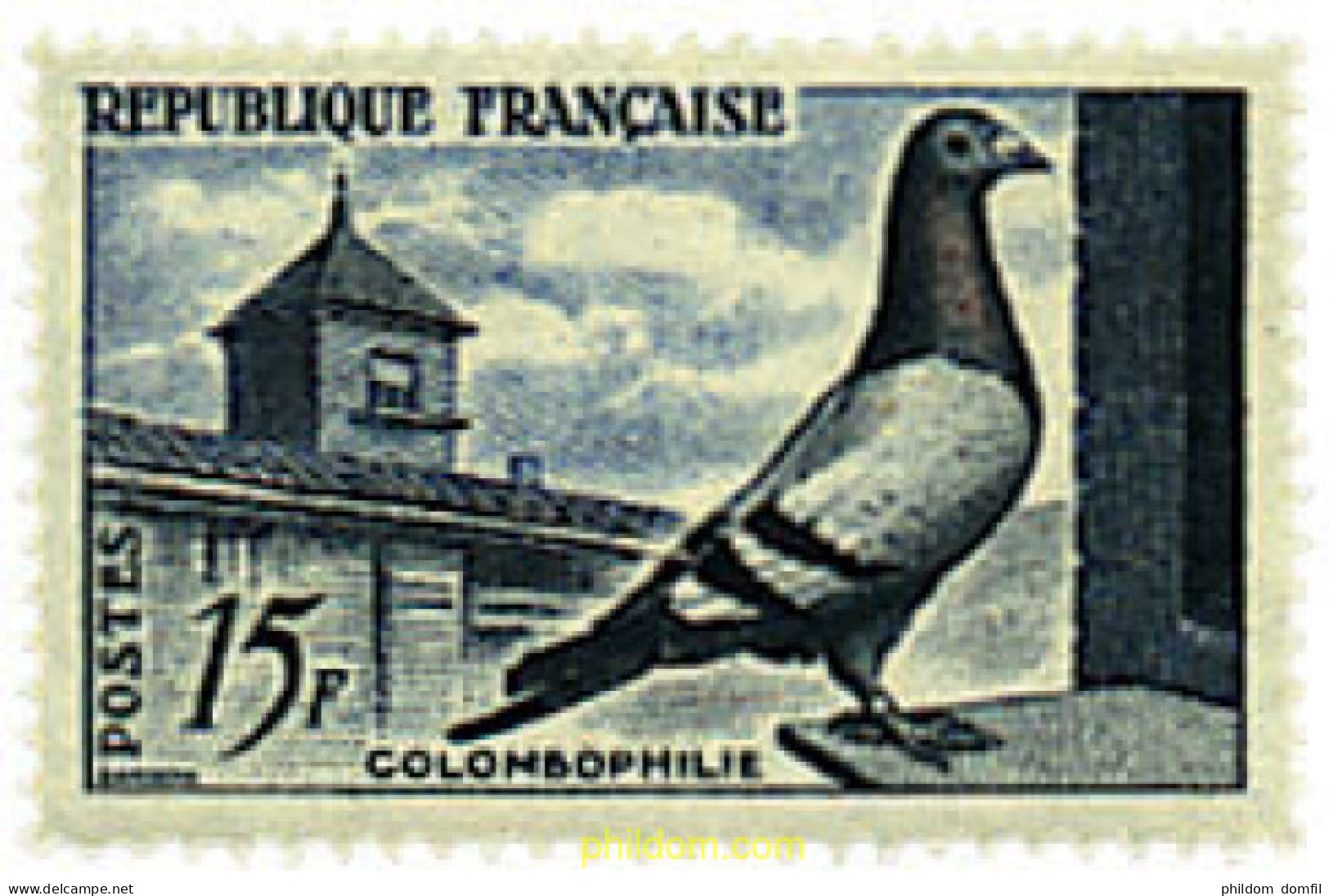 65497 MNH FRANCIA 1957 COLOMBOFILIA - Autres & Non Classés