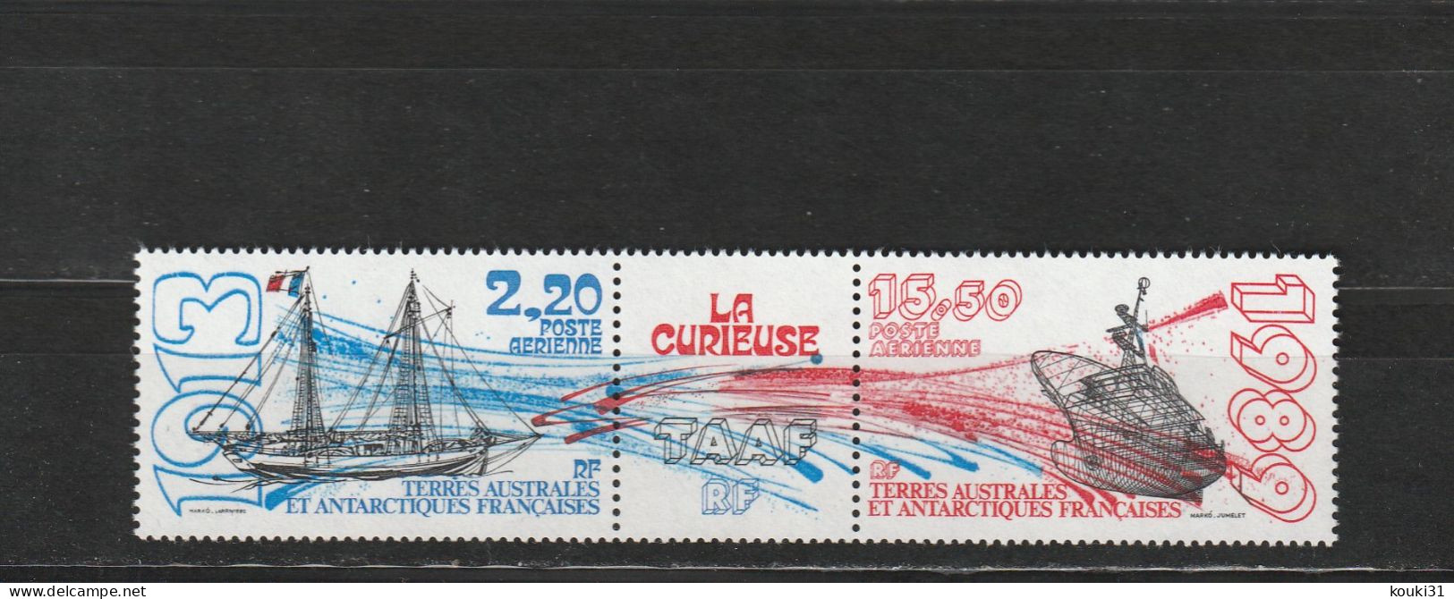 TAAF YT PA 106A ** : Navire La Curieuse - 1989 - Airmail